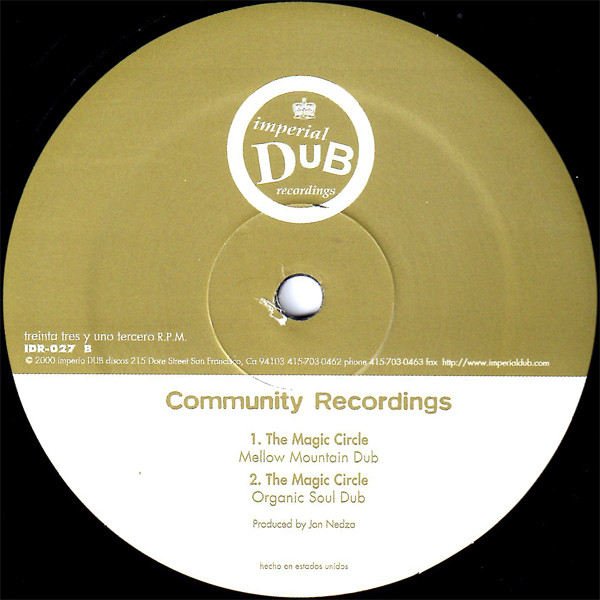 Community Recordings - The Magic Circle | Imperial Dub Recordings (IDR 027)