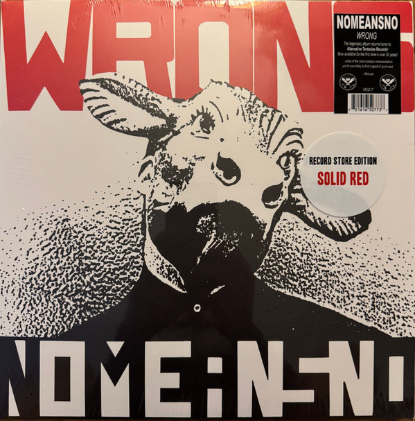 Nomeansno - Wrong (Red Solid Vinyl) [Vinyl] | Alternative Tentacles (VIRUS 77) - 3