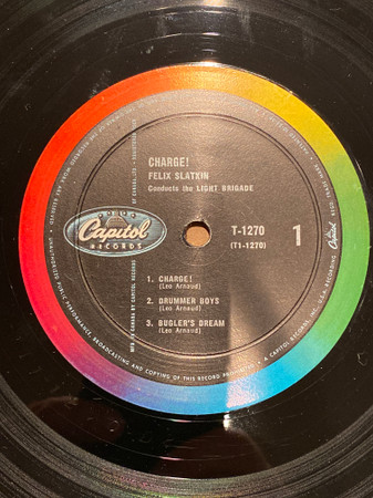 Felix Slatkin - Charge ! | Capitol Records (ST 1270) - main