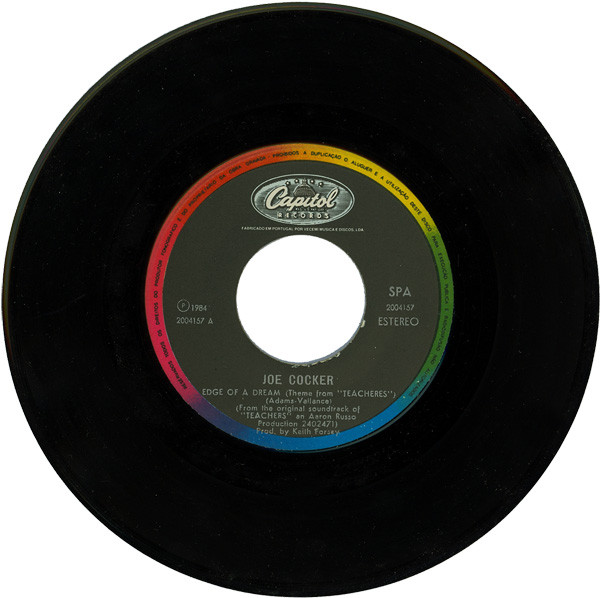 Joe Cocker - Edge Of A Dream (Theme From "Teachers") | Capitol Records (2004157) - 3 Joe Cocker - Edge Of A Dream (Theme From "Teachers") | Capitol Records (2004157) - 3