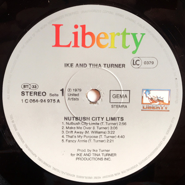 Ike & Tina Turner - Nutbush City Limits | Liberty (1 C 064-94 975) - 3