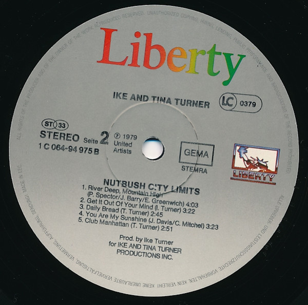 Ike & Tina Turner - Nutbush City Limits | Liberty (1 C 064-94 975) - 4