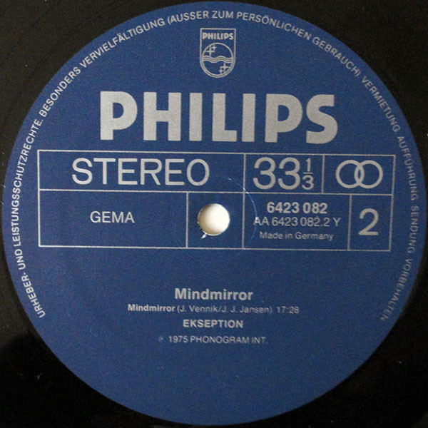 Ekseption - Mindmirror | Philips (6423 082) - 4