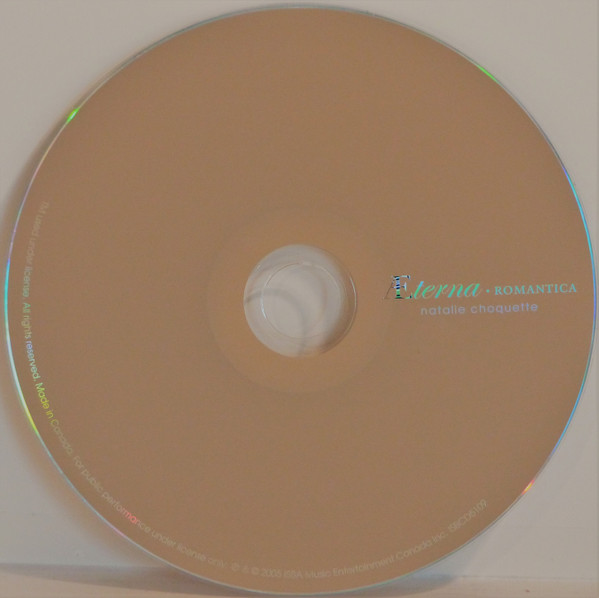 Natalie Choquette - Æterna • Romantica | ISBA Music Entertainment Inc. (ISB CD 5109) - 2 Natalie Choquette - Æterna • Romantica | ISBA Music Entertainment Inc. (ISB CD 5109) - 2