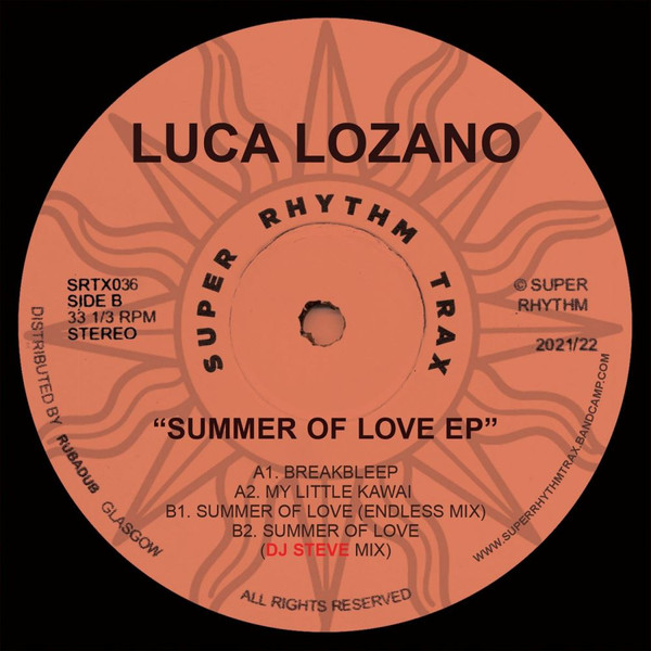 Luca Lozano - Summer Of Love EP | Super Rhythm Trax (SRTX036) - 3