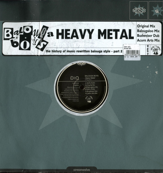 Balouga Boys - Heavy Metal | Stress Records (12 STR 48)