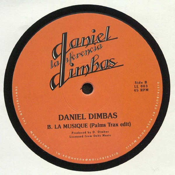 Daniel Dimbas , La Diferencia - La Diferencia Edits | Not On Label (LL 003)