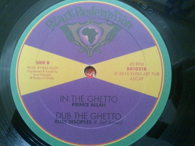 Prince Alla - What Dem A Go Do / In The Ghetto | Black Redemption (BR1021) - 2 Prince Alla - What Dem A Go Do / In The Ghetto | Black Redemption (BR1021) - 2