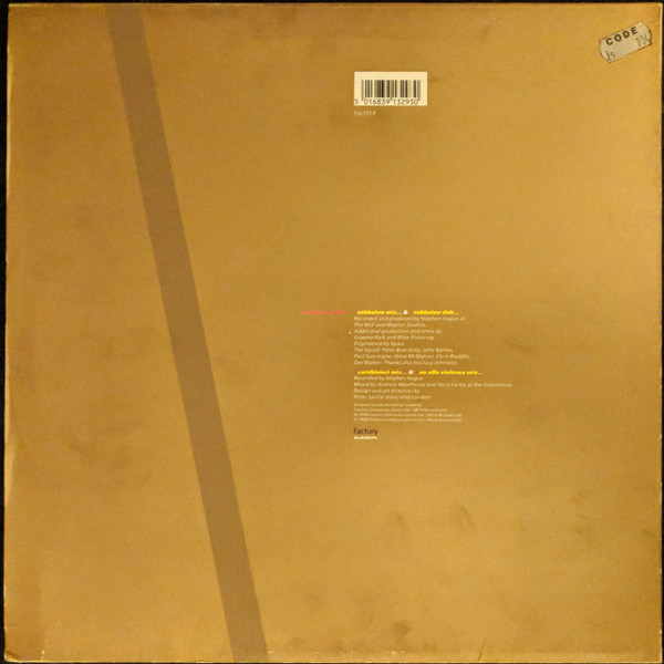 New Order - World In Motion (Remix) | Factory (Fac 293 R) - 2 New Order - World In Motion (Remix) | Factory (Fac 293 R) - 2