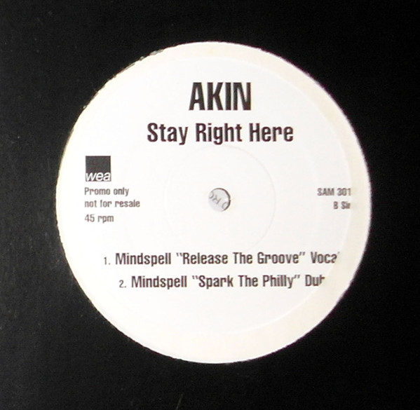 Akin - Stay Right Here | WEA (SAM 3017) - 3 Akin - Stay Right Here | WEA (SAM 3017) - 3