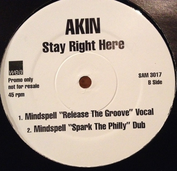 Akin - Stay Right Here | WEA (SAM 3017) - 2 Akin - Stay Right Here | WEA (SAM 3017) - 2