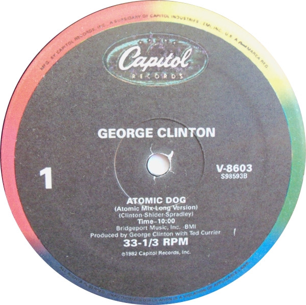 George Clinton - Atomic Dog | Capitol Records (V-8603) - main