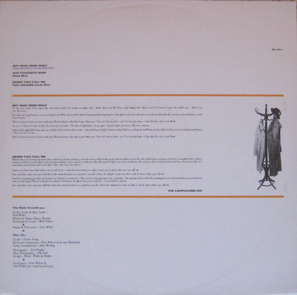 The Style Council - Boy Who Cried Wolf | Polydor (883 280-1) - 2 The Style Council - Boy Who Cried Wolf | Polydor (883 280-1) - 2