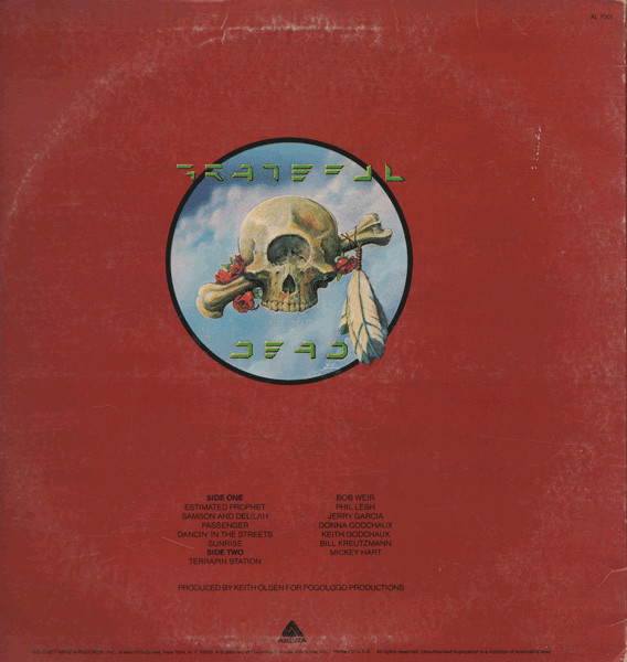 The Grateful Dead - Terrapin Station | Arista (AL 7001) - 2 The Grateful Dead - Terrapin Station | Arista (AL 7001) - 2