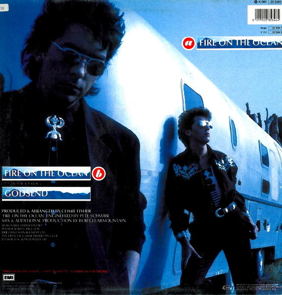 Climie Fisher - Fire On The Ocean | EMI Electrola (1C K 060-20 3584 6) - 2 Climie Fisher - Fire On The Ocean | EMI Electrola (1C K 060-20 3584 6) - 2