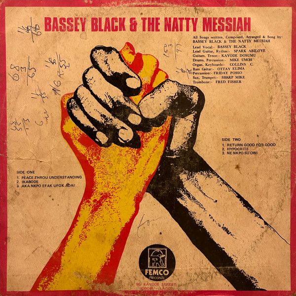 Bassey Black & The Natty Messiah - Peace Through Understanding | FEMCO Records (FRLPS 57) - 2