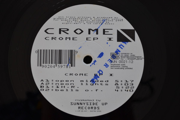 Crome - Crome EP II | Sunnyside Up (SUN 0021-12) - 2 Crome - Crome EP II | Sunnyside Up (SUN 0021-12) - 2