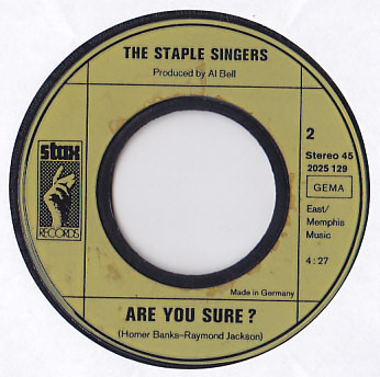 The Staple Singers - This World / Are You Sure? | Stax (2025 129) - 3