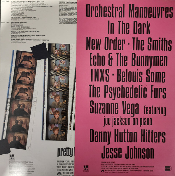 Various - Pretty In Pink (Original Motion Picture Soundtrack) | A&M Records (RML 53206) - 2 Various - Pretty In Pink (Original Motion Picture Soundtrack) | A&M Records (RML 53206) - 2