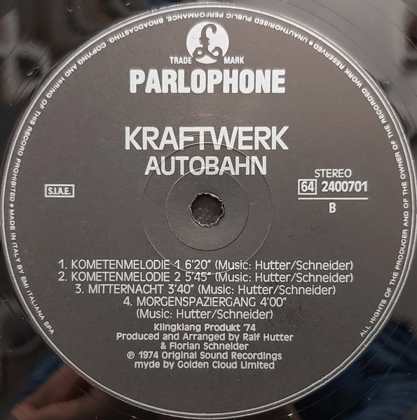 Kraftwerk - Autobahn | Parlophone (64 2400701) - 4