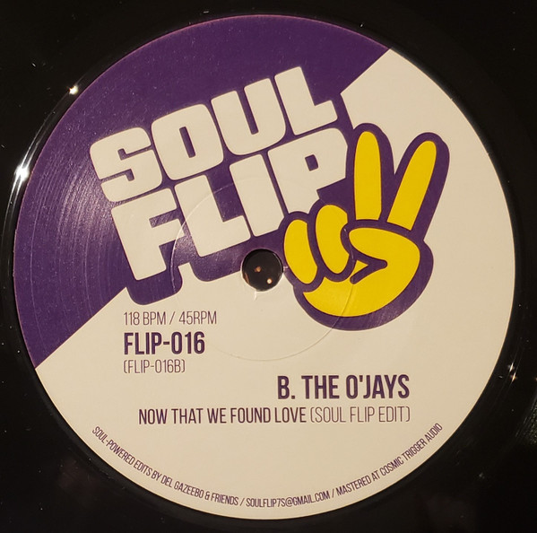 Sam & Dave / The O'Jays - Soul Man / Now That We Found Love | Soul Flip (FLIP-016) - 2