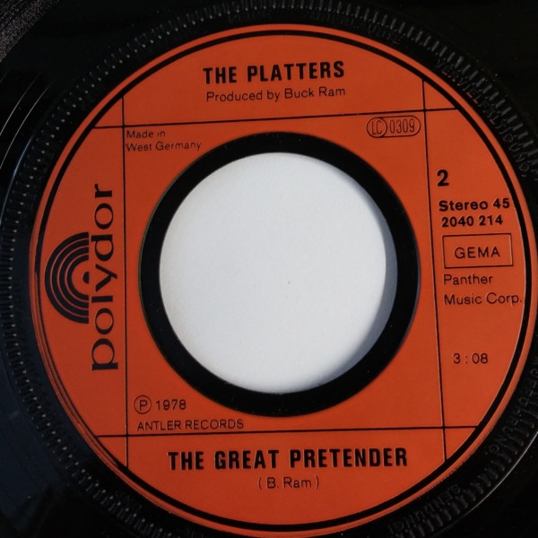 The Platters - Only You / The Great Pretender | Polydor (2040 214) - 4