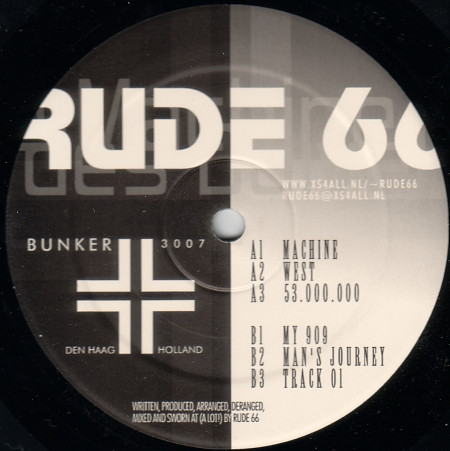 Rude 66 - De Machine Des Duivels | Bunker Records (BUNKER 3007) - 2 Rude 66 - De Machine Des Duivels | Bunker Records (BUNKER 3007) - 2