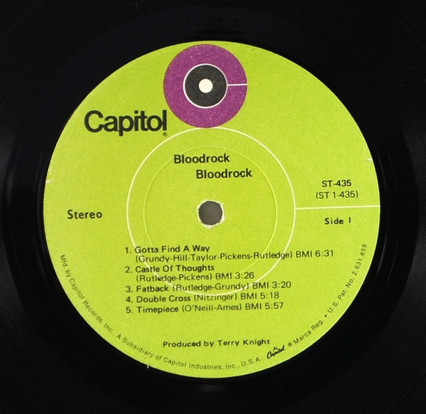 Bloodrock - Bloodrock | Capitol Records (ST-435) - 3 Bloodrock - Bloodrock | Capitol Records (ST-435) - 3