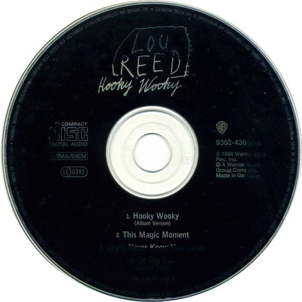 Lou Reed - Hooky Wooky | Warner Bros. Records (9362-43665-2) - 3 Lou Reed - Hooky Wooky | Warner Bros. Records (9362-43665-2) - 3