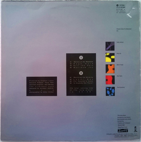 Frankie Goes To Hollywood - Liverpool | Island Records (I-207.896)
