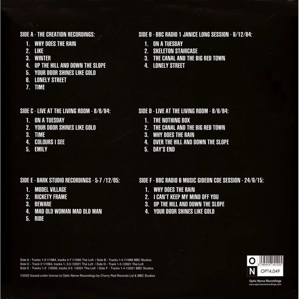 The Loft - Ghost Trains & Country Lanes (Studio, Stage & Sessions: 1984-2015) | Optic Nerve Recordings (OPT4.049) - 2