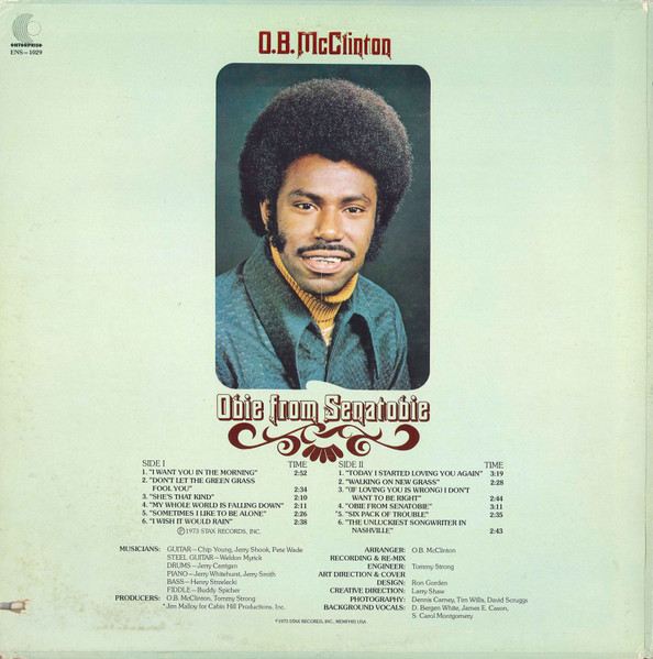 Obie McClinton - Obie From Senatobie | Enterprise (ENS-1029) - 2 Obie McClinton - Obie From Senatobie | Enterprise (ENS-1029) - 2