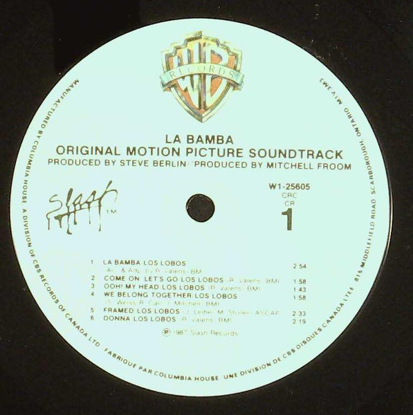 Various - La Bamba - Original Motion Picture Soundtrack | Warner Bros. Records (W1-25605) - 3 Various - La Bamba - Original Motion Picture Soundtrack | Warner Bros. Records (W1-25605) - 3