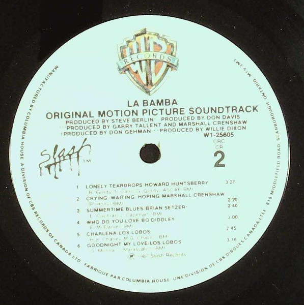 Various - La Bamba - Original Motion Picture Soundtrack | Warner Bros. Records (W1-25605) - 4 Various - La Bamba - Original Motion Picture Soundtrack | Warner Bros. Records (W1-25605) - 4