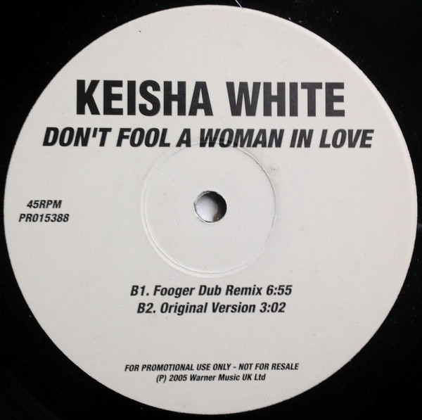 Keisha White - Don't Fool A Woman In Love | Warner Music UK Ltd. (PRO15388) - 2 Keisha White - Don't Fool A Woman In Love | Warner Music UK Ltd. (PRO15388) - 2