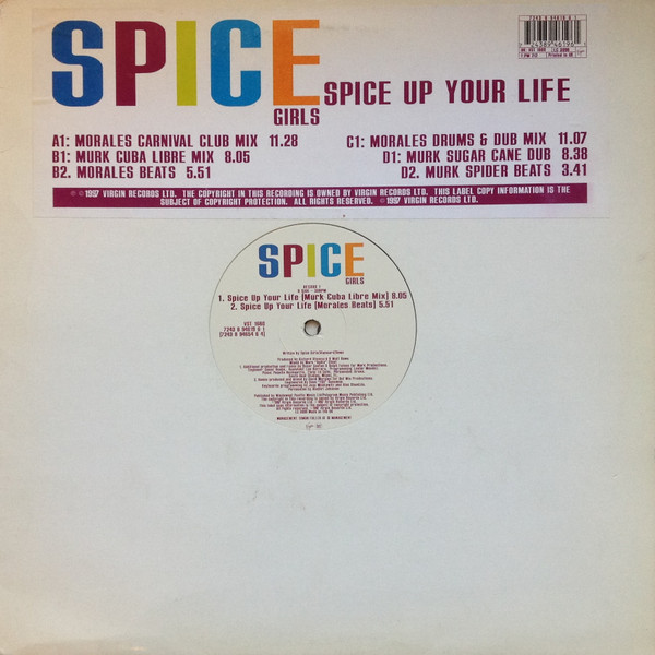 Spice Girls - Spice Up Your Life | Virgin (VST 1660) - main