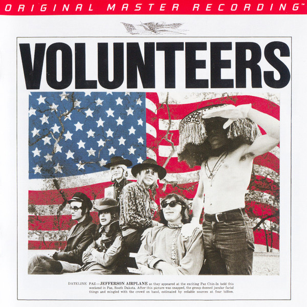 Jefferson Airplane - Volunteers | Mobile Fidelity Sound Lab (MFSL 2-457) - main