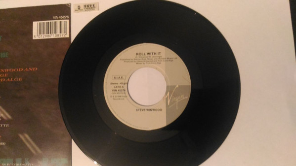 Steve Winwood - Roll With It | Virgin (VIN 45276) - 3