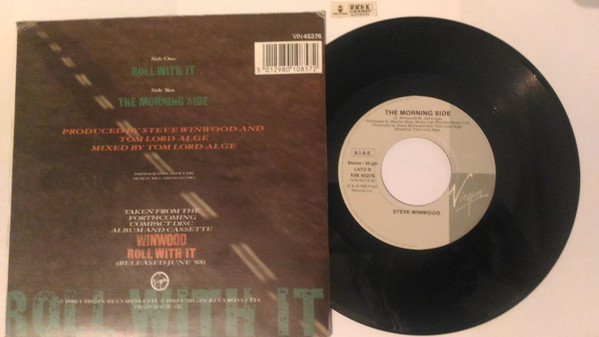 Steve Winwood - Roll With It | Virgin (VIN 45276) - 2