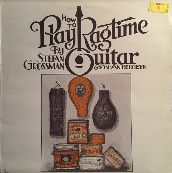 Stefan Grossman & Ton Van Bergeijk - How To Play Ragtime Guitar | Xtra (XTRS 1151) - main Stefan Grossman & Ton Van Bergeijk - How To Play Ragtime Guitar | Xtra (XTRS 1151) - main