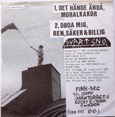 Svart Snö - Ren, Säker Och Billig! | Finn Records (finn rec 001) - 2