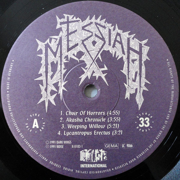 Messiah - Choir Of Horrors | Noise International (N 0183-1) - 3