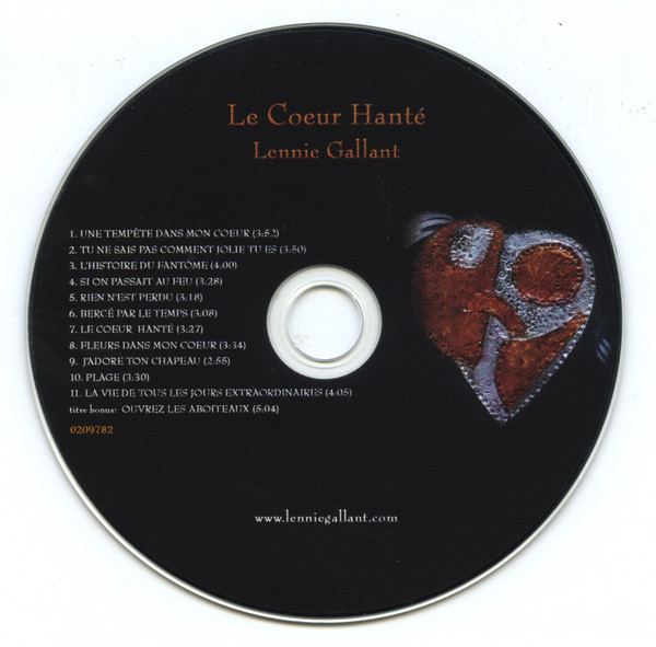 Lennie Gallant - Le Coeur Hanté | Revenant Records (0209782) - 3