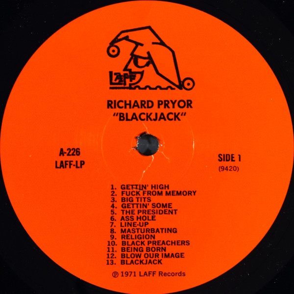 Richard Pryor - Blackjack | Laff Records (LAFF A226) - 3