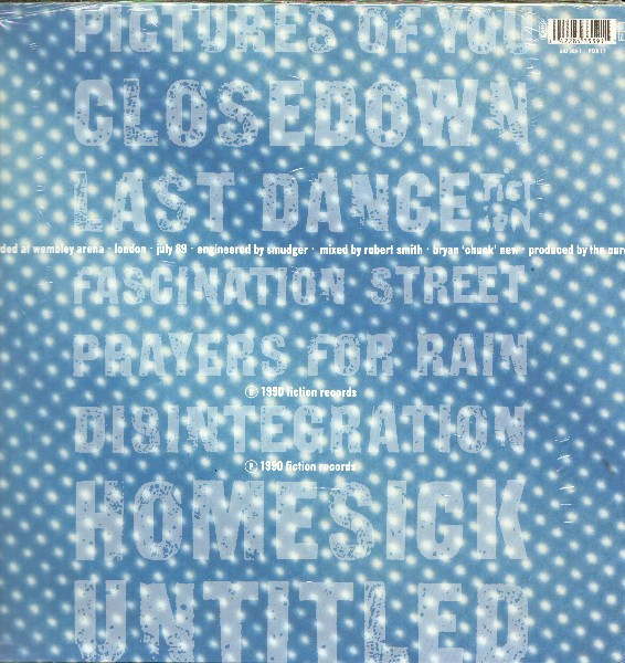 The Cure - Entreat | Fiction Records (843 359-1) - 3