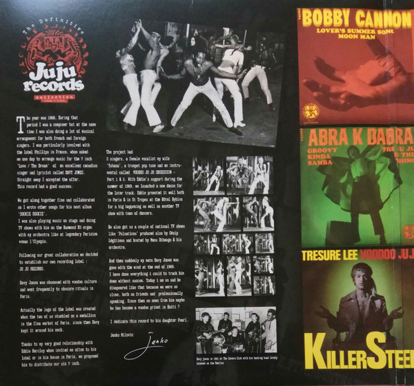Janko Nilovic , Davy Jones - The Definitive Ju Ju Records Collection | Broc Recordz (jjr001) - 2 Janko Nilovic , Davy Jones - The Definitive Ju Ju Records Collection | Broc Recordz (jjr001) - 2