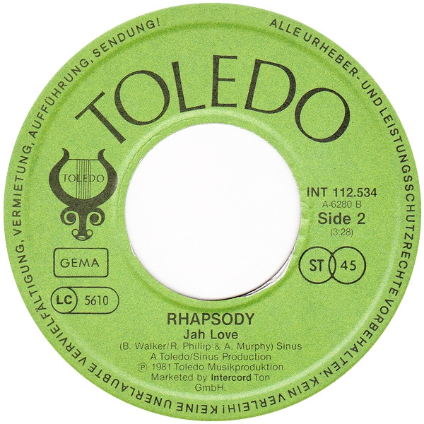 Rhapsody - Take Me To The River | Toledo (INT 112.534) - 4