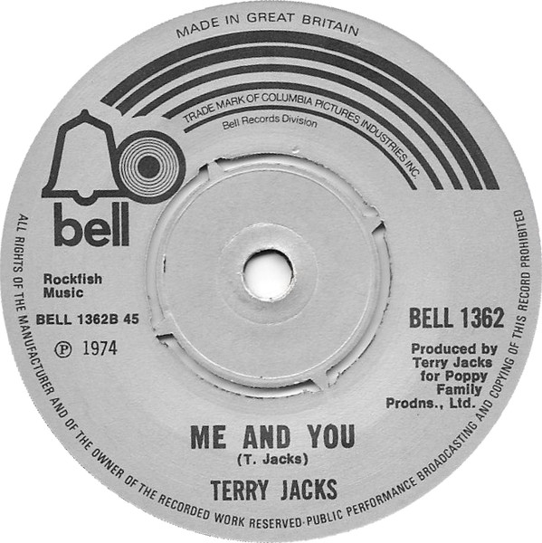 Terry Jacks - If You Go Away | Bell Records (BELL 1362) - main