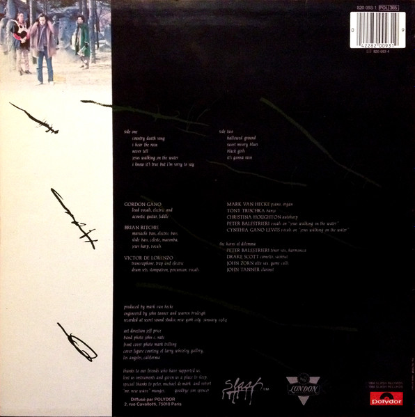 Violent Femmes - Hallowed Ground | Polydor (820 093-1) - 2 Violent Femmes - Hallowed Ground | Polydor (820 093-1) - 2