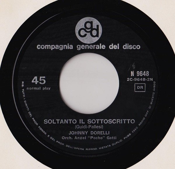 Johnny Dorelli - L’Immensità | CGD (N 9648) - 4